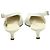 Tibi Lia White Slingback Gattino Tacchi - vista 4
