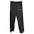 Palm Angels Elasticated Loose Track Pants in Navy Cotton Navy blue  ref.904302