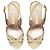 Gina Light Green Crystal Embellished Slingback Sandals - view 3
