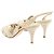Gina Light Green Crystal Embellished Slingback Sandals - view 4