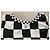 Chanel Runway Einteiliger karierter Badeanzug Schwarz - Ansicht 4