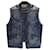 Dsquared2 Double Breasted Denim Vest in Blue Cotton  ref.905443