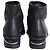 Alexander Wang Kori Stretch Ankle Boots in Black Leather - view 4
