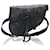Dior Black Ultra Matte Woven Saddle Schwarz Leder Kalbähnliches Kalb  ref.906288