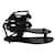 Autre Marque ATP Atelier Candela Strappy Sandals in Black Leather  ref.906416