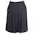 Timeless Chanel Pleated Skirt in Black Silk  ref.906435