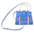Saïgon Tracolla Goyard Blu Pelle