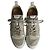 Tod's Tênis perfurado em couro nude - vista 6