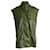 Autre Marque Frankie Shop Ines Cargo Waistcoat in Green Faux Leather  Plastic Polyurethane  ref.908154