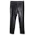 Pantalones Isabel Marant Etoile Slim Fit de piel sintética negra Negro Plástico Poliuretano  ref.908176
