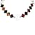 Hermès Lacquered Horn Lena Necklace Brown  ref.908263