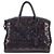 Louis Vuitton Black Monogram Transparence Lockit Nero