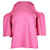 Stella Mc Cartney Blusa con hombros descubiertos Stella McCartney en viscosa rosa Fibra de celulosa  ref.908882