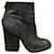 Ash p ankle boots 38 Black Leather  ref.909181