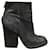 bottines Ash p 38 Cuir Noir  ref.909181