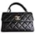 Trendy CC Chanel CC de moda Negro Cuero  ref.909290