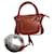 Marcie Chloé Handbags Dark red Cognac Leather  ref.909388