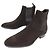 SCARPE SAINT LAURENT WYATT 443208 41 SCARPE STIVALI STIVALI IN CAMOSCIO MARRONE