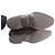 SCARPE SAINT LAURENT WYATT 443208 41 SCARPE STIVALI STIVALI IN CAMOSCIO MARRONE - vista 3