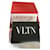 pochette Valentino Garavani VLTN Cuir Noir  ref.909641