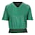 Louis Vuitton V-neck Top Green  ref.909723