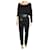 YVES SAINT LAURENT  Trousers T.fr 34 WOOL Black  ref.909753