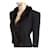 YVES SAINT LAURENT Jacken T.fr 40 Fell Schwarz  - Ansicht 9