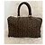 Borsa Boston Celine Daoust Monogramma Marrone Scuro - vista 2
