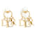 DIOR  Earrings T.  metal Golden  ref.909929