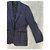 Autre Marque Celine 19Solapa de muesca con rayas SS 2chaqueta B. Azul marino - vista 15