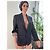 Autre Marque Celine 19Solapa de muesca con rayas SS 2chaqueta B. Azul marino - vista 2
