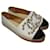 Chanel Patent calf leather Crystal CC Espadrilles Black White Beige Suede Pony-style calfskin  ref.909964