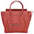 Céline Luggage Red Leather  ref.910579
