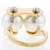 Louis Vuitton Anello Perla Speedy M68070 D'oro - vista 4
