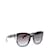 VALENTINO GARAVANI Sonnenbrille T.  Plastik Schwarz Kunststoff  ref.911133