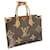 Monogramma Louis Vuitton Onthego MM Rosso Beige Marrone chiaro Cioccolato Marrone scuro Pelle Tela Panno  ref.911143