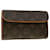 Louis Vuitton Pochette Florentine Brown Cloth  ref.911534