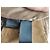 Ralph Lauren Midi Wildlederrock Caramel Lammfell - Ansicht 3