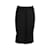 Roberto Cavalli Strechy Midi Skirt with Lined Details Black  ref.912380