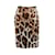 Jupe à imprimé léopard Dolce & Gabbana Marron  ref.912390