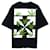 Off White Off-White OVERSIZE T-Shirt mit Weed Arrows-Print Schwarz Baumwolle  ref.912403
