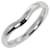 Tiffany & Co Curved band Silvery Platinum  ref.912960