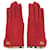 Handschuhe BURBERRY Rot Wolle