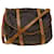 Louis Vuitton-Monogramm Saumur 43 Umhängetasche M.42252 LV Auth 41498 Leinwand  ref.913556
