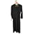 PAROSH Robes T.International XS Polyester Noir  ref.913586