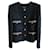 Chanel tweed jacket Negro Dorado