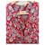 Robe Zadig & Voltaire RIMA Rouge à Imprimé Fleuri Viscose Multicolore  - vue 5