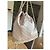 Chanel Gabrielle coco mochila, estilo mochila, Acolchoado de volta Marrom Rosa - vista 7