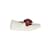 Sneakers mit Blumenapplikation von Lanvin Weiß  ref.914580