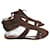 GIVENCHY  Sandals T.EU 38.5 Leather Brown  ref.914635